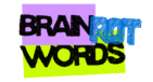 Brain rot words Logo